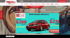 Desktop Screenshot of millerautoplaza.com